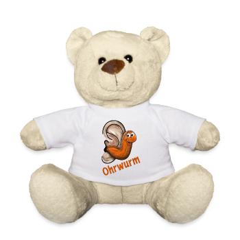 Earwig - Teddy Bear - white - Front