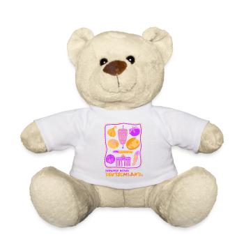 Kebab Doner De Berlin Allemagne - Nounours - blanc - Devant