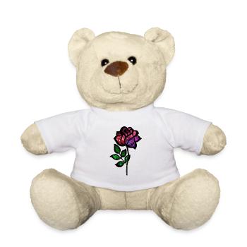 Rose Cosmique - Nounours - blanc - Devant