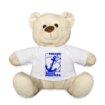 Anchor of Marin Mistral Toulon - Teddy Bear - white - Front