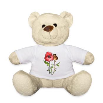 Blumen - Teddy - Weiß - Vorne