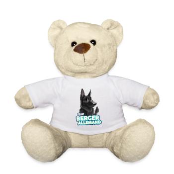 TEAM Berger Allemand - Noir - Nounours - blanc - Devant