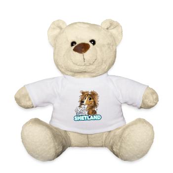 TEAM Shetland - Rehkitz - Teddy - Weiß - Vorne