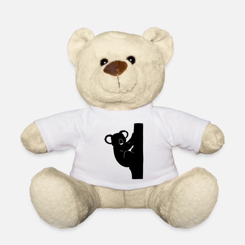 Koala Silhouette Grimpeur - Nounours - blanc