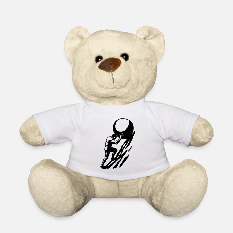 Sisiphus Black - Teddy - Weiß
