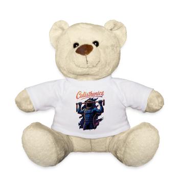Gymnastique suédoise Astronaute Pull-ups Cadeau de traction - Nounours - blanc - Devant