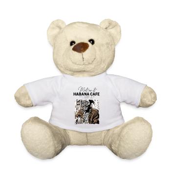 Porträt eines authentischen kubanischen Musikers - Teddy - Weiß - Vorne