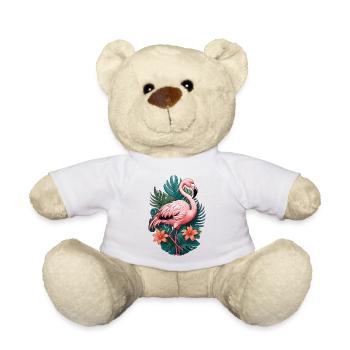 Flamant - Nounours - blanc - Devant