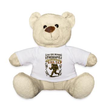 Besoin d’un 8 Kil TAP, pas d’une thérapie ! - Nounours - blanc - Devant