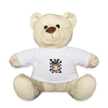 Phare Voilier Boussole Maritime - Nounours - blanc - Devant