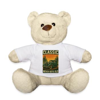 Classic Car Vintage Oldtimer - Teddy - Weiß - Vorne