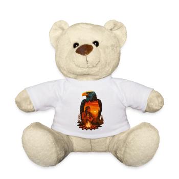 Der Geist des Adlers und das Lied der Flamme - Teddy - Weiß - Vorne