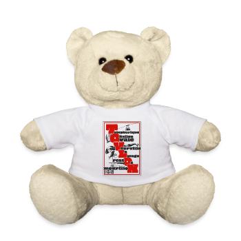 What to do in Toulon, tourist activities - Teddy Bear - white - Front