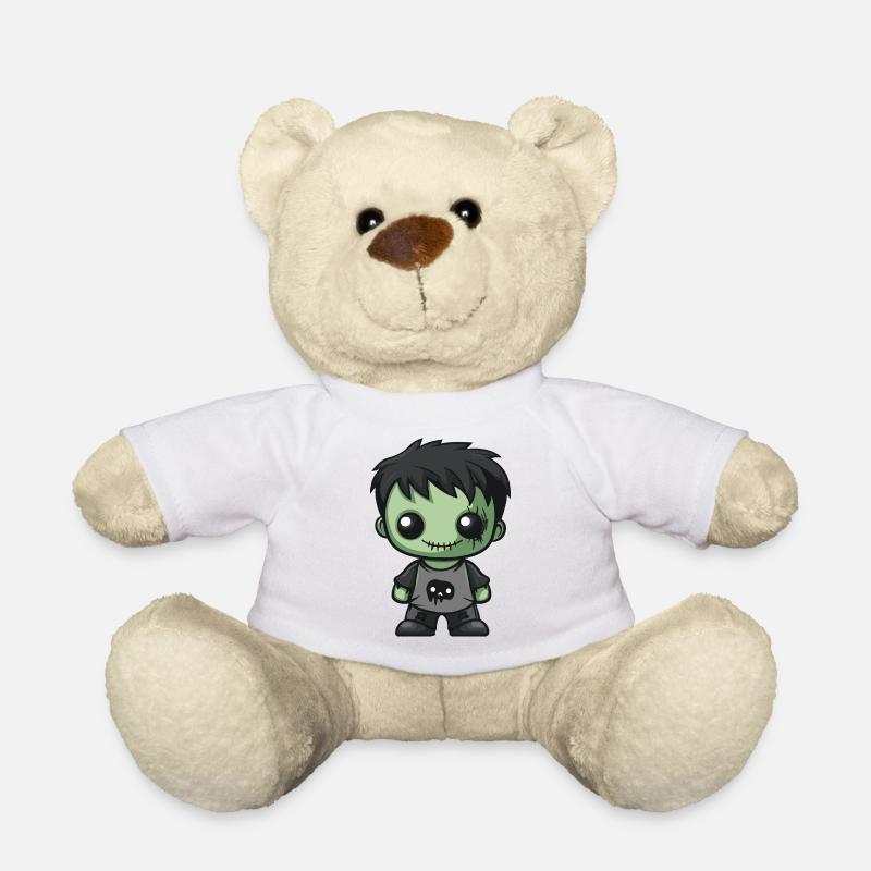 Zombie Comic - Teddy - Weiß