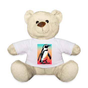 penguin - Teddy Bear - white - Front