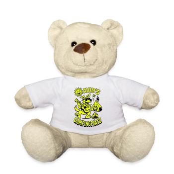 David's Campsite - Teddy Bear - white - Front