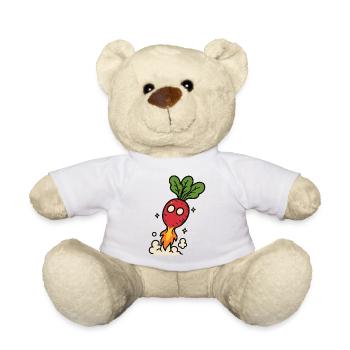 Radieschen-Raketen-Explosion - Teddy - Weiß - Vorne