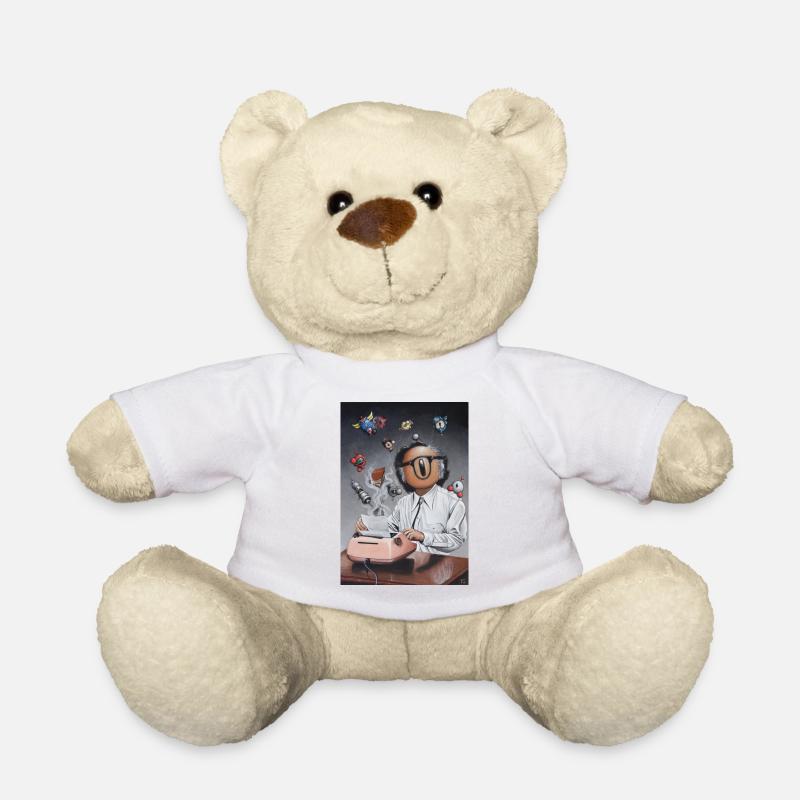 Isaac the Bot - Teddy Bear - white