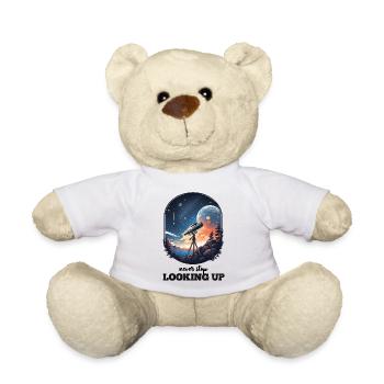 Hör niemals auf, nach Hoffnung und Inspiration zu suchen - Teddy - Weiß - Vorne