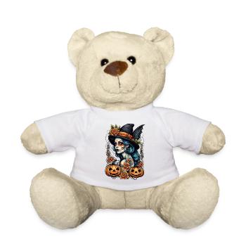 Día Muertos Hexe - Teddy - Weiß - Vorne