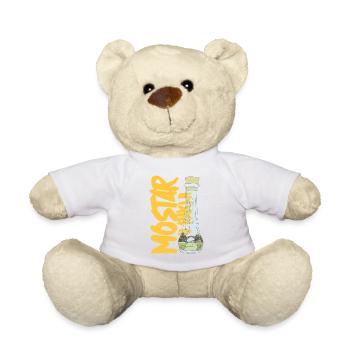 Mostar in Rakija - Teddy Bear - white - Front