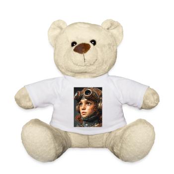 Brille Gaze Steampunk Scout - Teddy - Weiß - Vorne