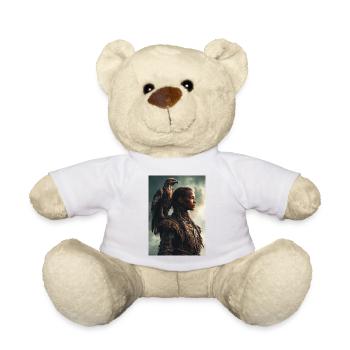 Eagle Spirit Warrior - Teddy Bear - white - Front