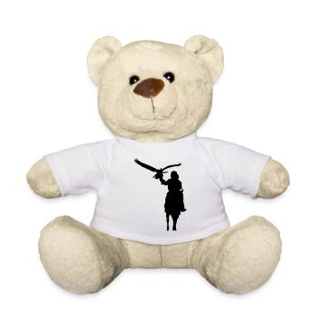 Hunter - Teddy Bear - white - Front