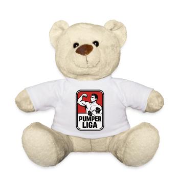 Pumper Liga Kraftmotiv - Teddy - Weiß - Vorne