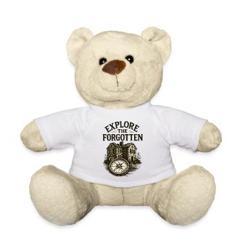 Urbex - Urban Exploration - Urban Explorer - Teddy Bear - white - Front