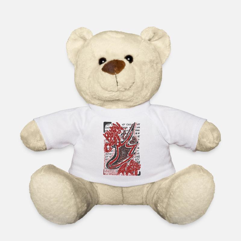 BURNOUT BURNS ART - Nounours - blanc