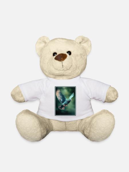Tauben Taube - Teddy - Weiß