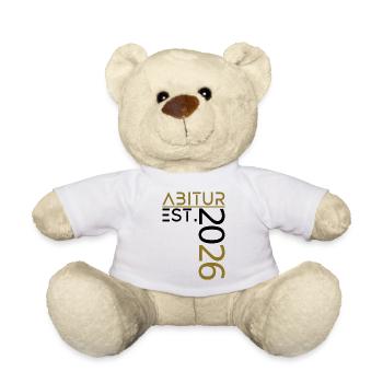 Abitur 2026 - Nounours - blanc - Devant