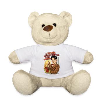 LORCA Poetry - Teddy Bear - white - Front