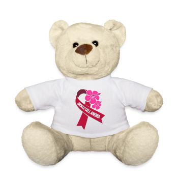 Sickle cell anemia - Teddy Bear - white - Front