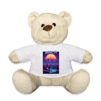 Berlin Cyber Punk - Teddy - Weiß - Vorne