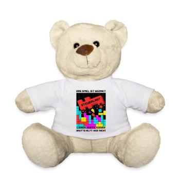Das Spiel ist gezinkt Steuerlast - Teddy - Weiß - Vorne