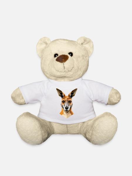 Kangourous Australie Outback Wild Mignons Kangourous - Nounours - blanc