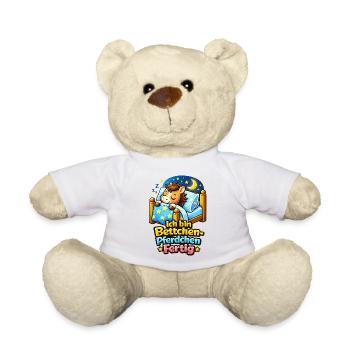 Bettchen Pferdchen Fertig | Bettfertig (md) - Teddy - Weiß - Vorne