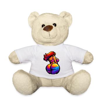 Weibliche Formen - Teddy - Weiß - Vorne