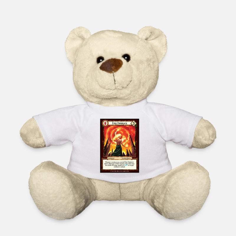 Fire Embrace - Teddy - Weiß