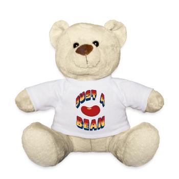 Juste un haricot - Nounours - blanc - Devant