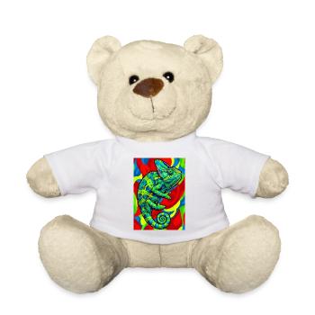 Chamäleon - Teddy - Weiß - Vorne