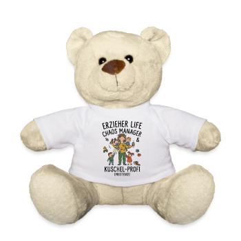 Erzieherin Alltag Chaos Humor - Teddy - Weiß - Vorne