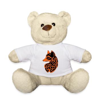 Keltischer Fuchs - Teddy - Weiß - Vorne