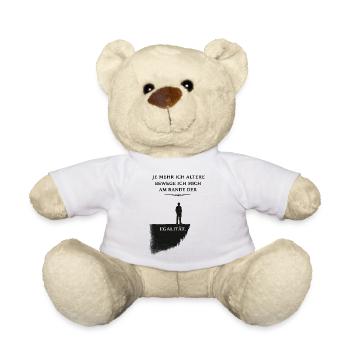 Am Rande der Egalität – Wahre Gelassenheit - Teddy - Weiß - Vorne