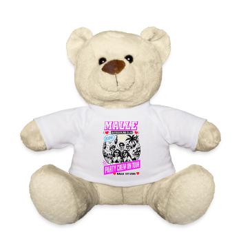 Malle 2026 Daydrinking Club Party Crew on Tour  - Teddy - Weiß - Vorne