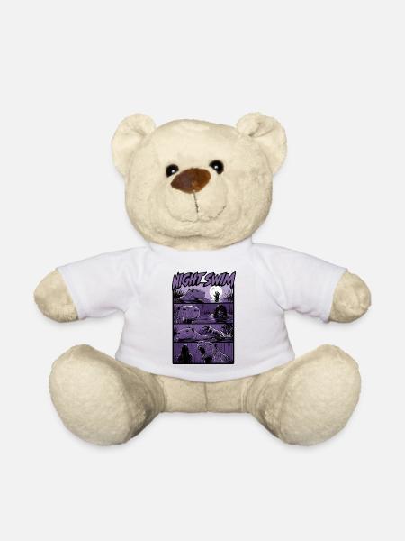Dark Swamp Capybara Horror - Teddy - Weiß