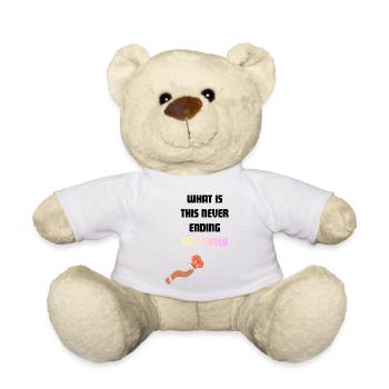 Es hört nie auf - Teddy - Weiß - Vorne