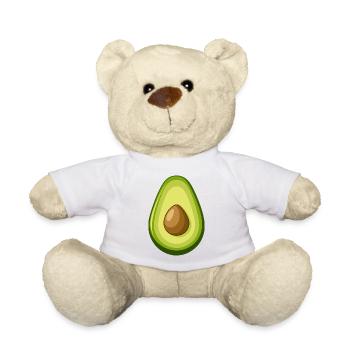 avocado - Teddy Bear - white - Front
